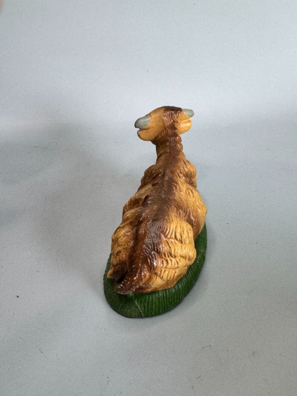 Vintage Italy Nativity Cow Composition 5" Scale Replacement Figure 29¢ Sticker - Picture 7 of 8